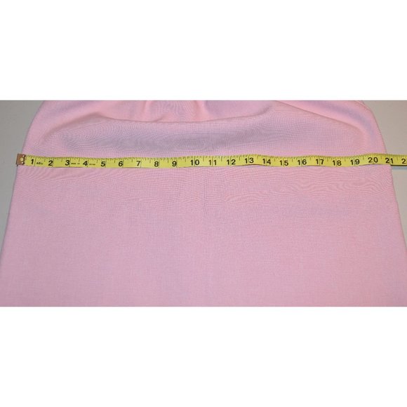 NWT Vintage TanJay Pretty in Pink Elastic Stretch Skirt Petite Size 10P - Picture 5 of 9